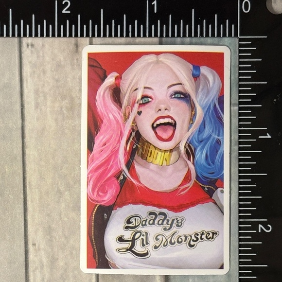 ๐10/$10๐ The Joker Harley Quinn Reusable Waterproof Vinyl Sticker Decal - Picture 1 of 1